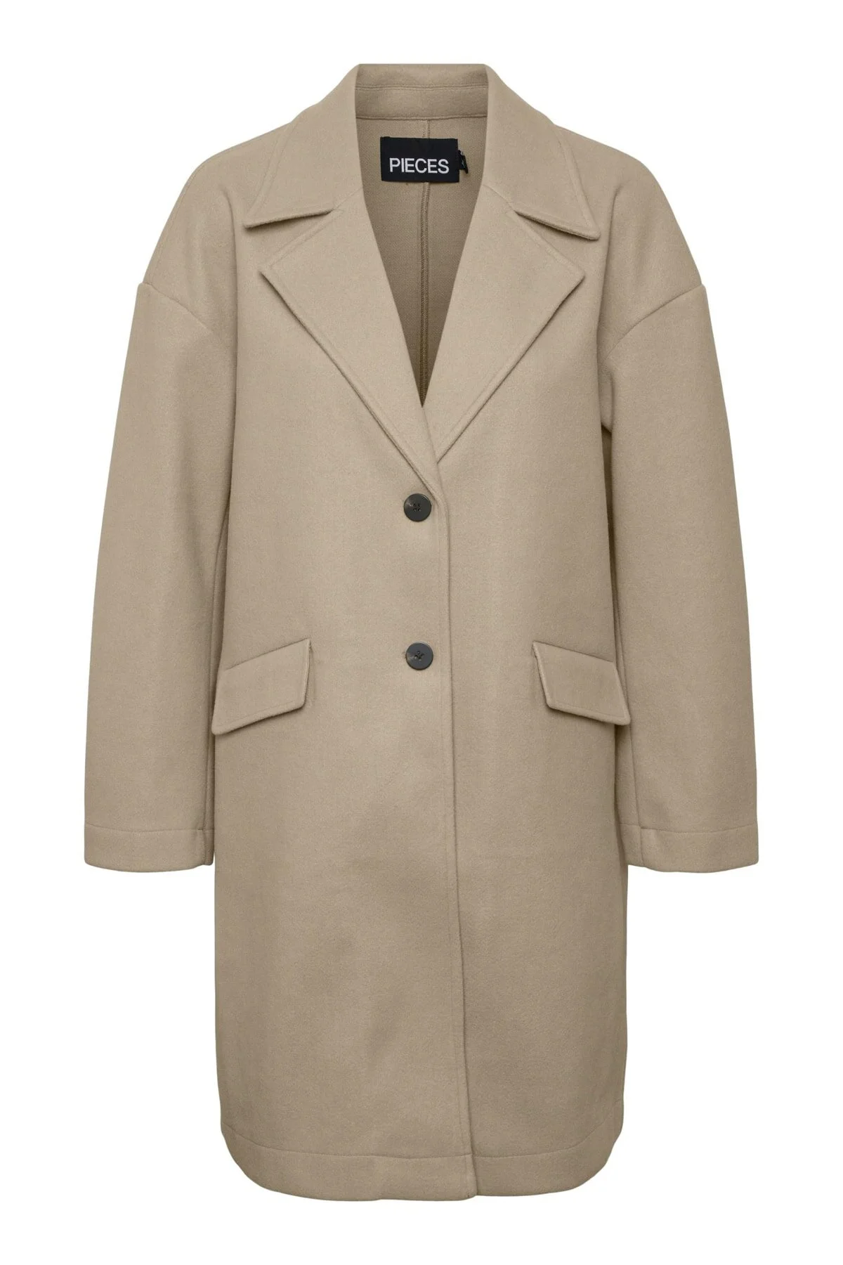 Bild von PIECES Brauner Mantel für Damen - L