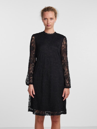 Bild von pieces Spitzenkleid "PCOLLINE LS LACE DRESS NOOS BC"