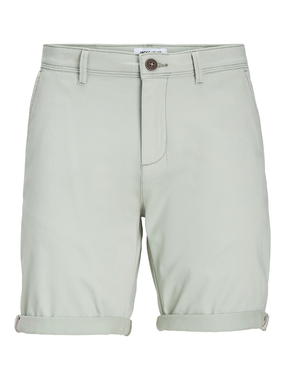Bild von Regular Fit Bermudas in unifarbenem Design Modell 'BOWIE'