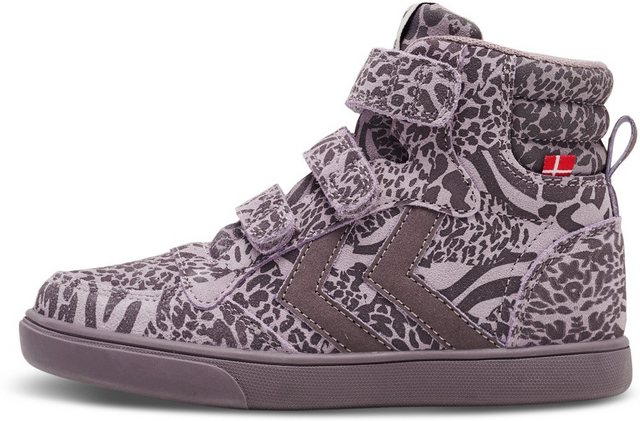 Bild von hummel Stadil Print High-Top Sneaker Kinder 2412 - sparrow 31