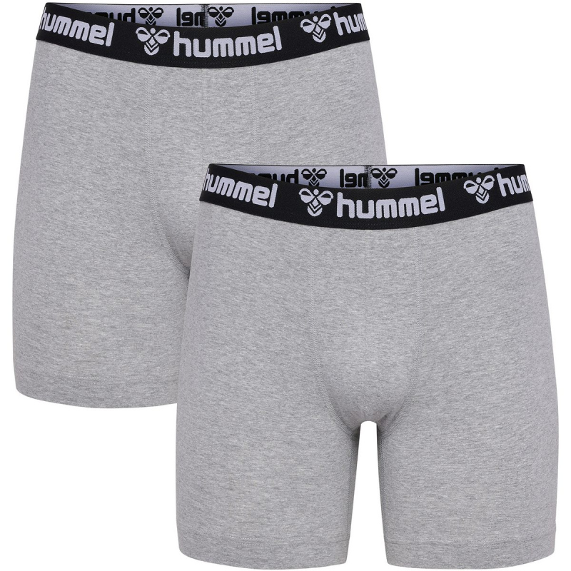 Bild von 2er Pack hummel Boxershorts Herren 2006 - grey melange L