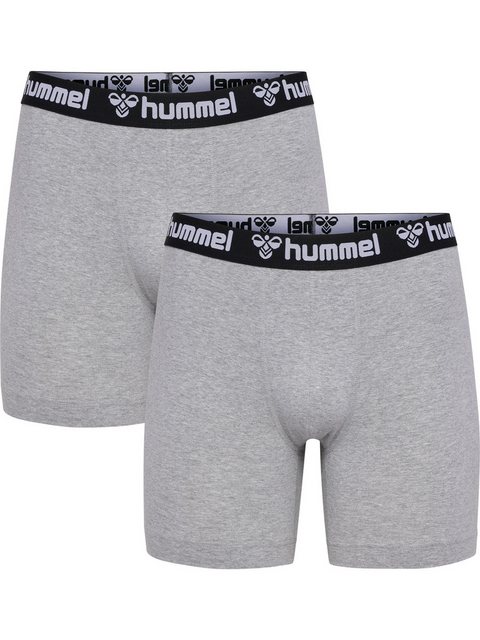 Bild von 2er Pack hummel Boxershorts Herren 2006 - grey melange XXL