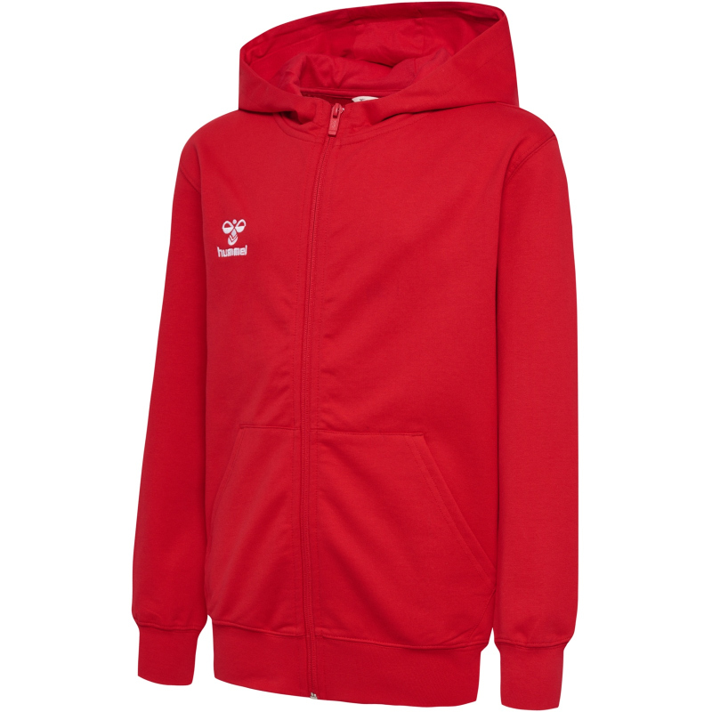 Bild von hummel Go 2.0 Zip Hoodie Kinder 224838 TRUE RED - Gr. 140