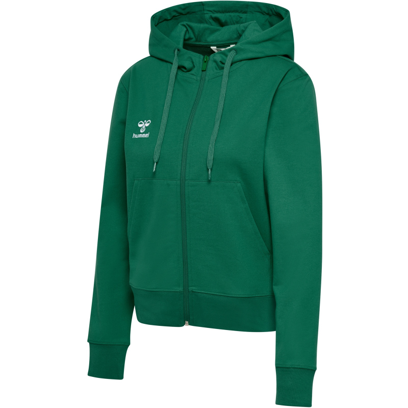 Bild von hummel Go 2.0 Zip Hoodie Damen 224839 EVERGREEN - Gr. XS