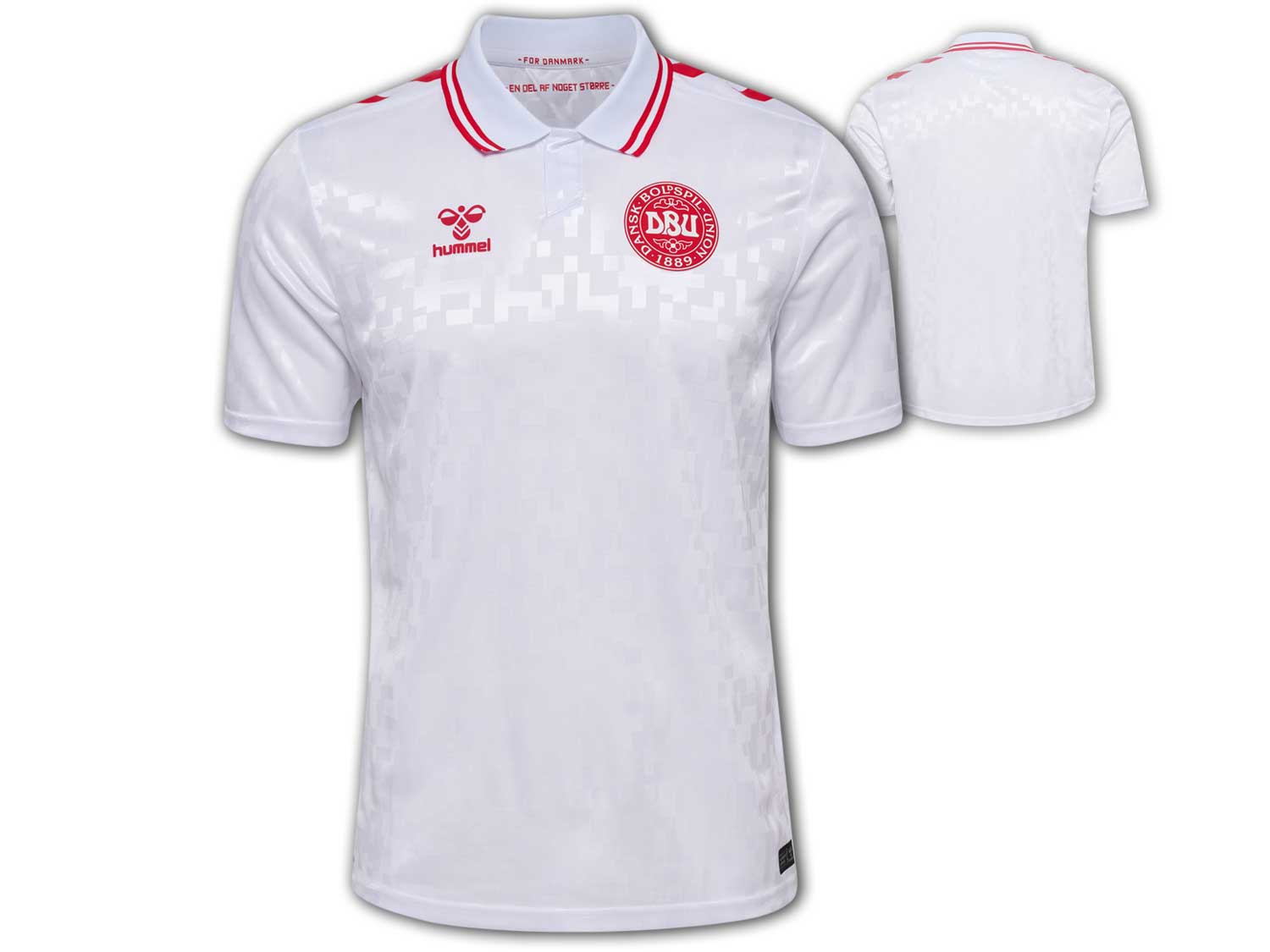 Bild von hummel DBU Dänemark Auswärtstrikot 2023/24 9001 - white XXL