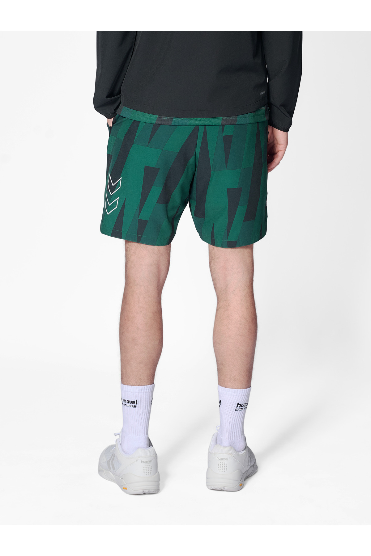 Bild von hummel hmlCOURT AOP Pocket Shorts Damen 6614 - rain forest L