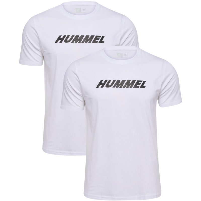 Bild von hummel Hmlelemental 2er-pack Baumwoll-t-shirts Mit Logo für Herren - S