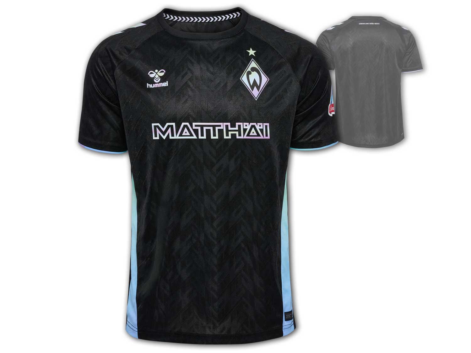 Bild von hummel SV Werder Bremen Ausweichtrikot 2024/25 2001 - black XXL