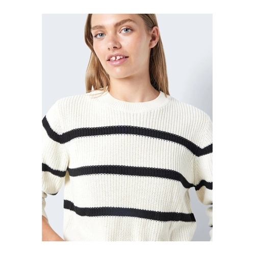 Bild von Noisy May Pullover NMMAYSA L/S Stripe O-Neck Knit NOOS für Damen