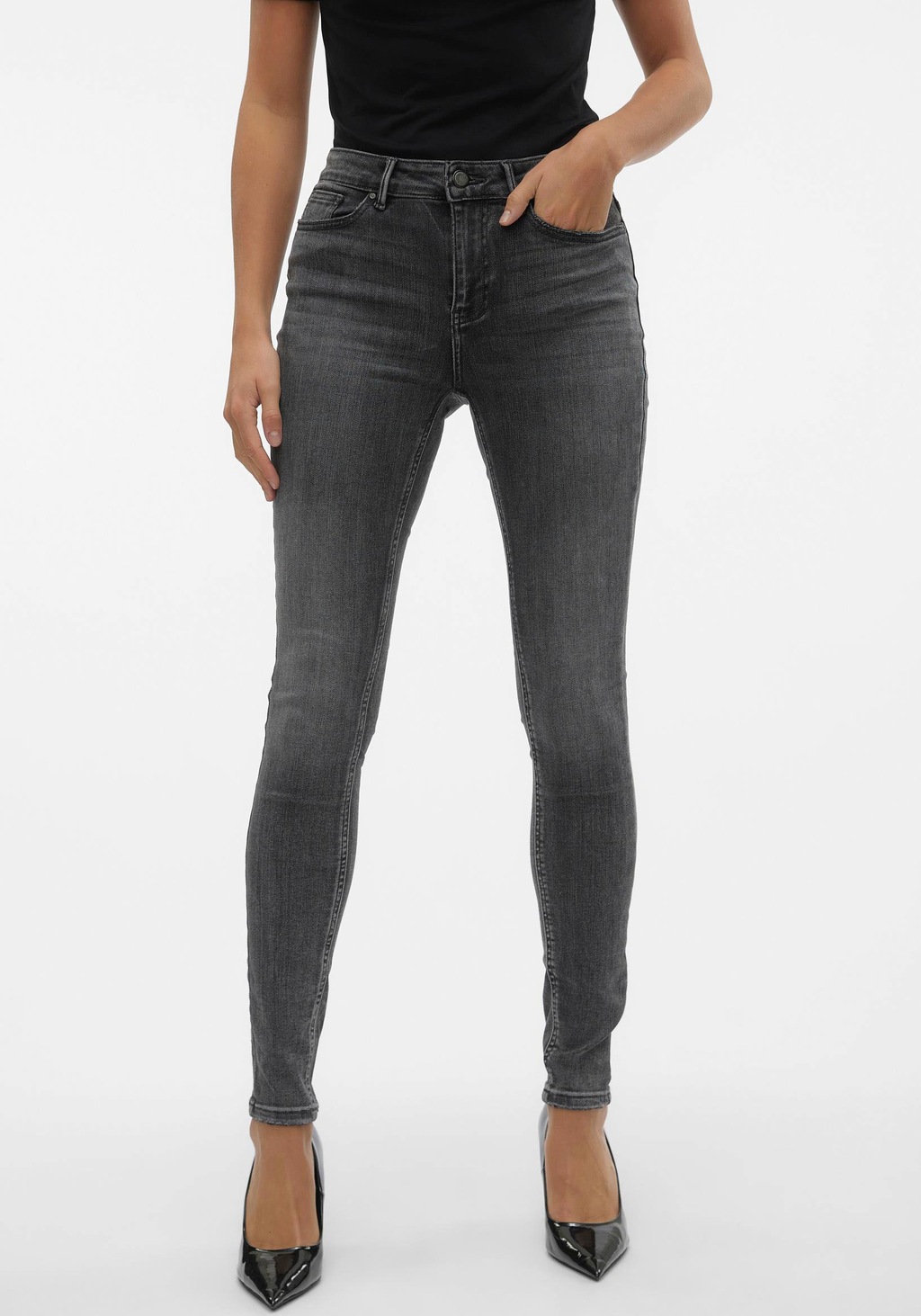 Bild von Vero Moda Skinny-fit-Jeans "VMFLASH MR SKINNY JEANS LI213 NOOS"