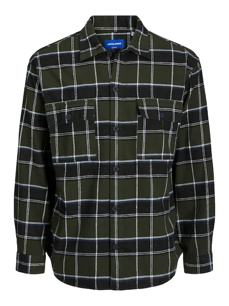 Bild von Jack & Jones Langarmhemd »JORBLAFRI CHECK OVERSHIRT LS BF«, mit Brusttaschen