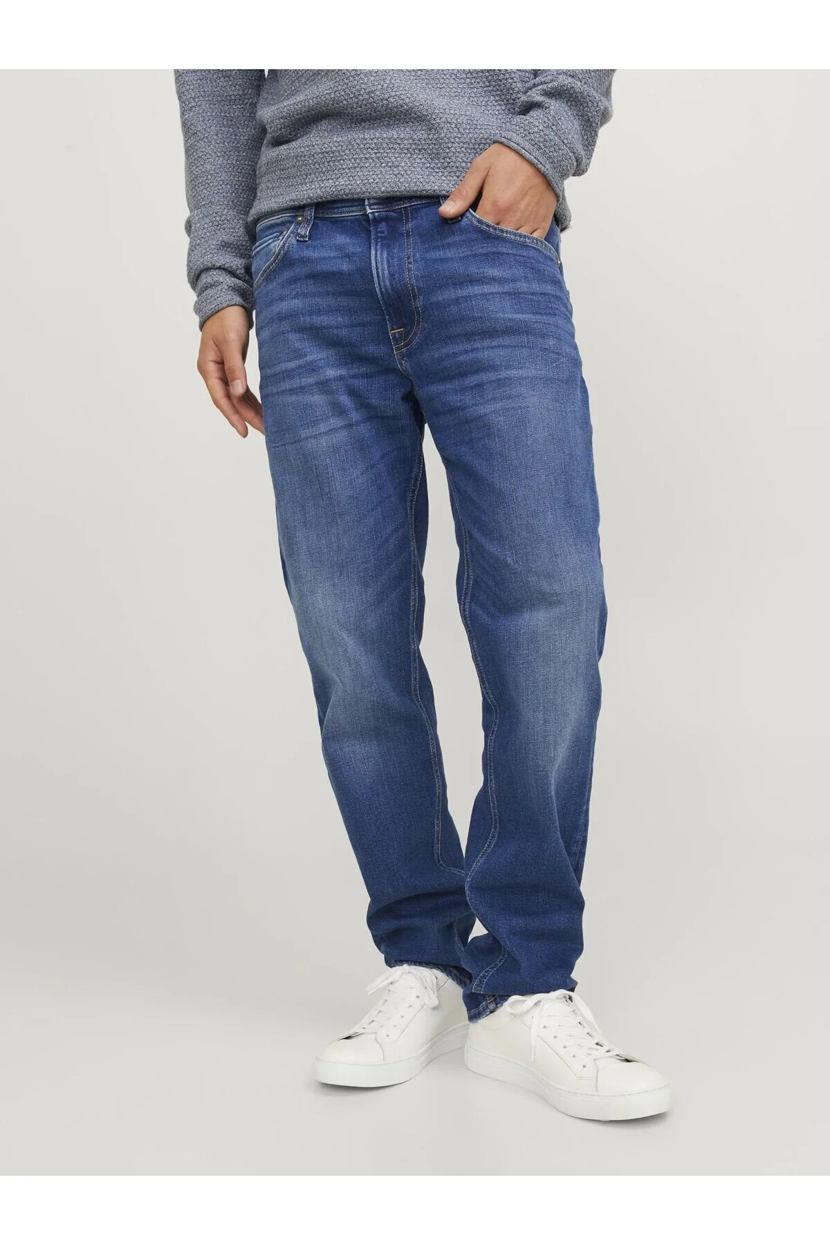 Bild von Jack & Jones Jeans Mit Normaler Passform Jjiclark Jjoriginal Jos 378 Jeans Mit Normaler Passform für Herren - 30/30