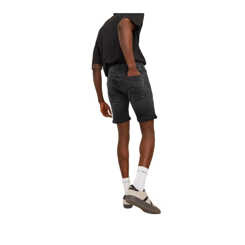 Bild von Jack & Jones Herren Jeans Short JJIRICK JJFOX - Regular Fit in Schwarz