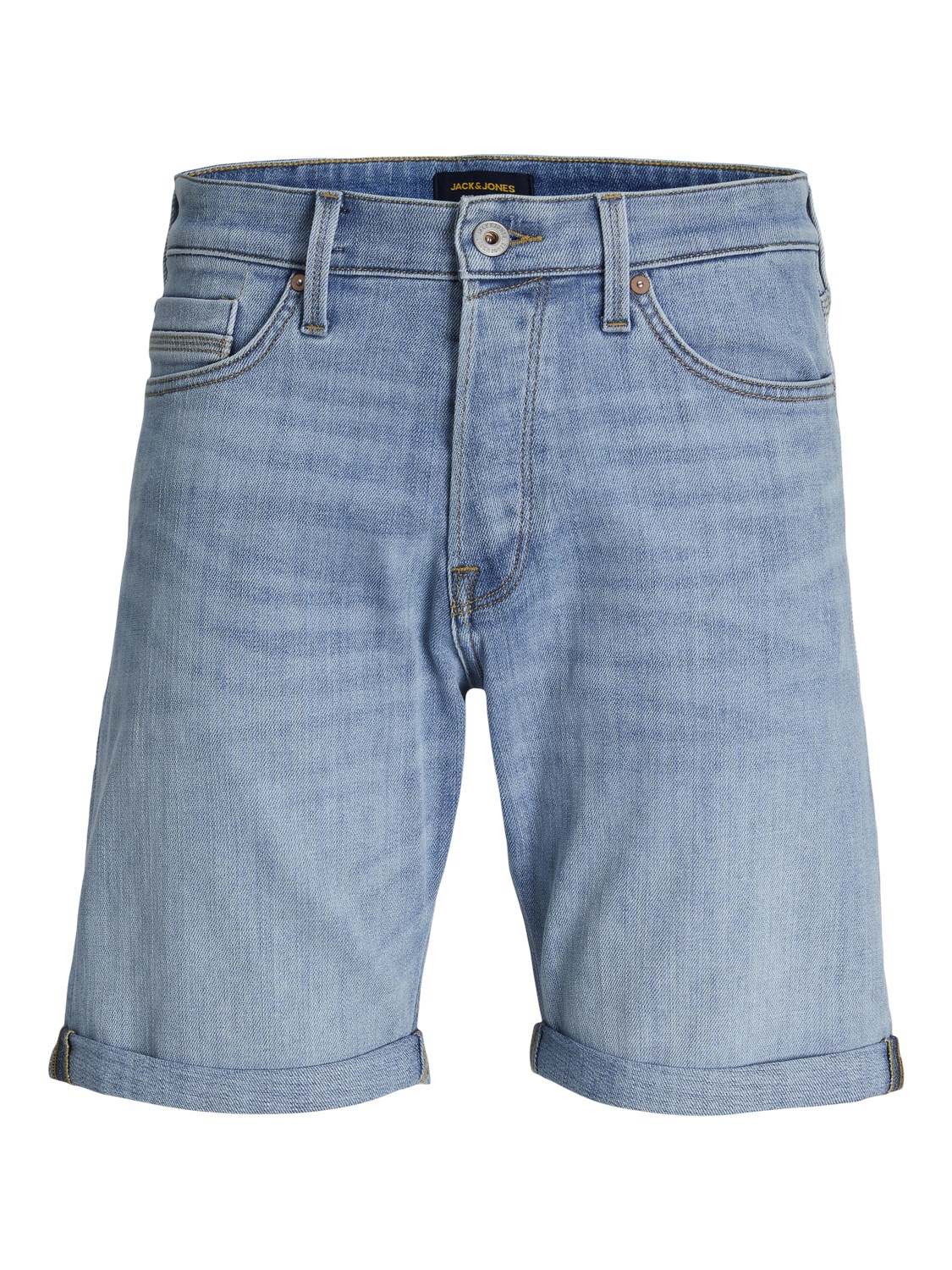 Bild von Jack & Jones Herren Jeans Short JJICHRIS JJWOOD GE 515- Relaxed Fit - Blau - Blue Denim