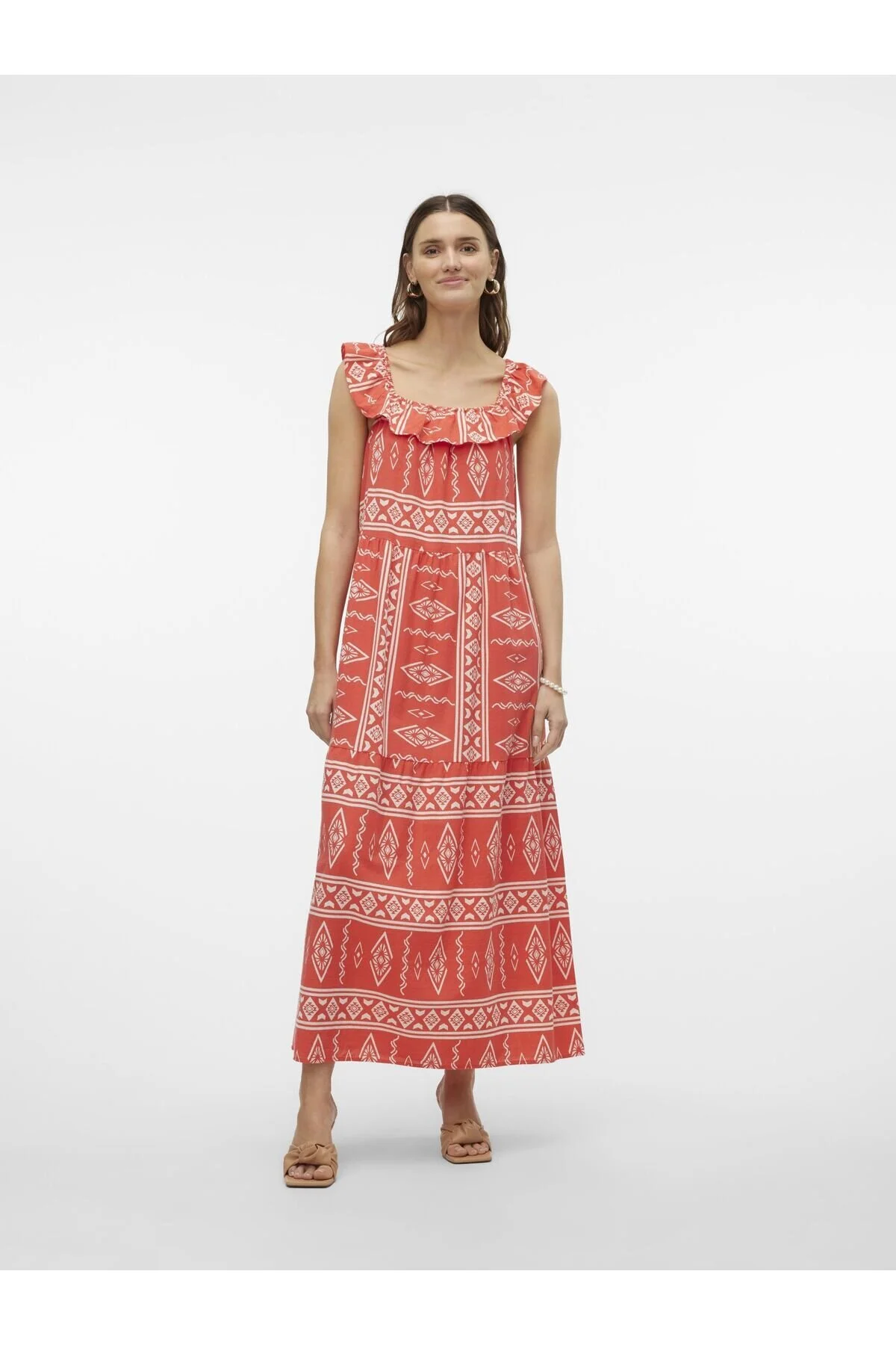 Bild von Vero Moda Kleid Vmdicthe Langes Kleid für Damen - M