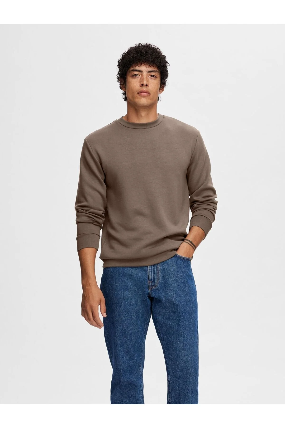 Bild von Selected Homme Sweatshirt Mit Langen Ärmeln für Herren - S