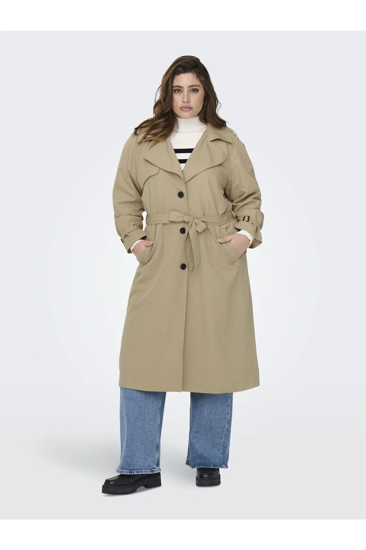 Bild von Only Carmakoma Trenchcoat Carchloe Trenchcoat für Damen - 54