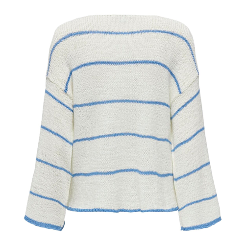 Bild von ONLY® Pullover "Onlgeena" - Damen Pullover mit rundem Hals in Blau