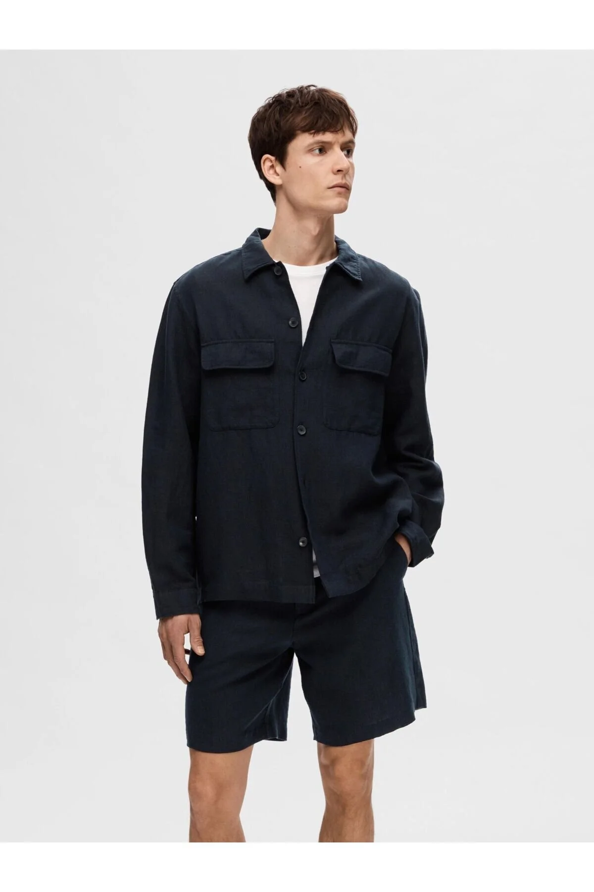 Bild von Selected Homme Overshirt Langärmeliges für Herren - M