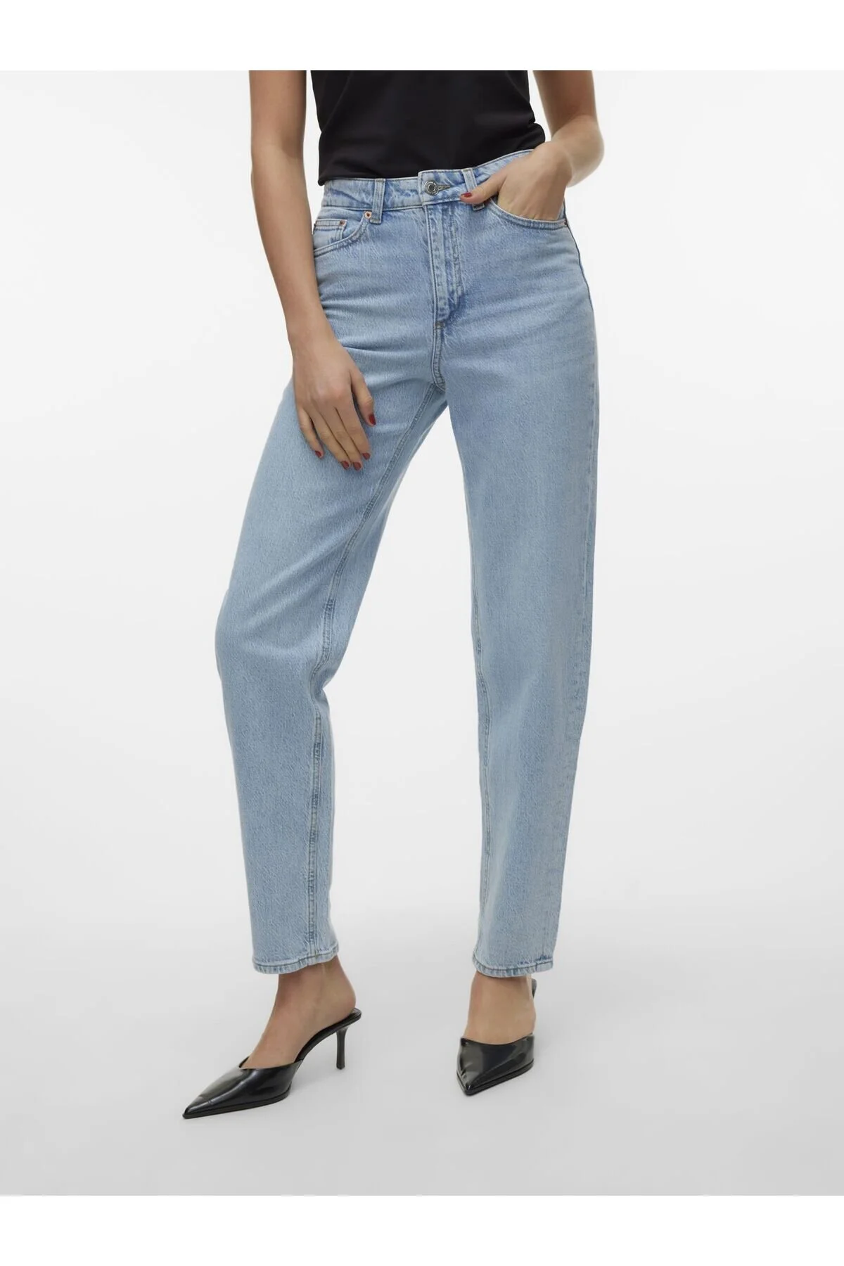 Bild von Vero Moda Mom Jeans Vmtessa Hohe Taille Hohe Taille Jeans für Damen - 31/32