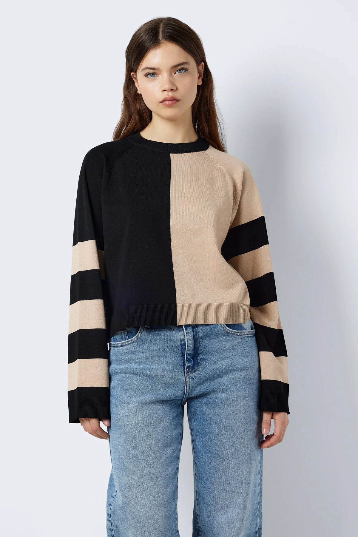 Bild von Noisy May Nmfifo L/s O-neck Knit Fwd für Damen - S