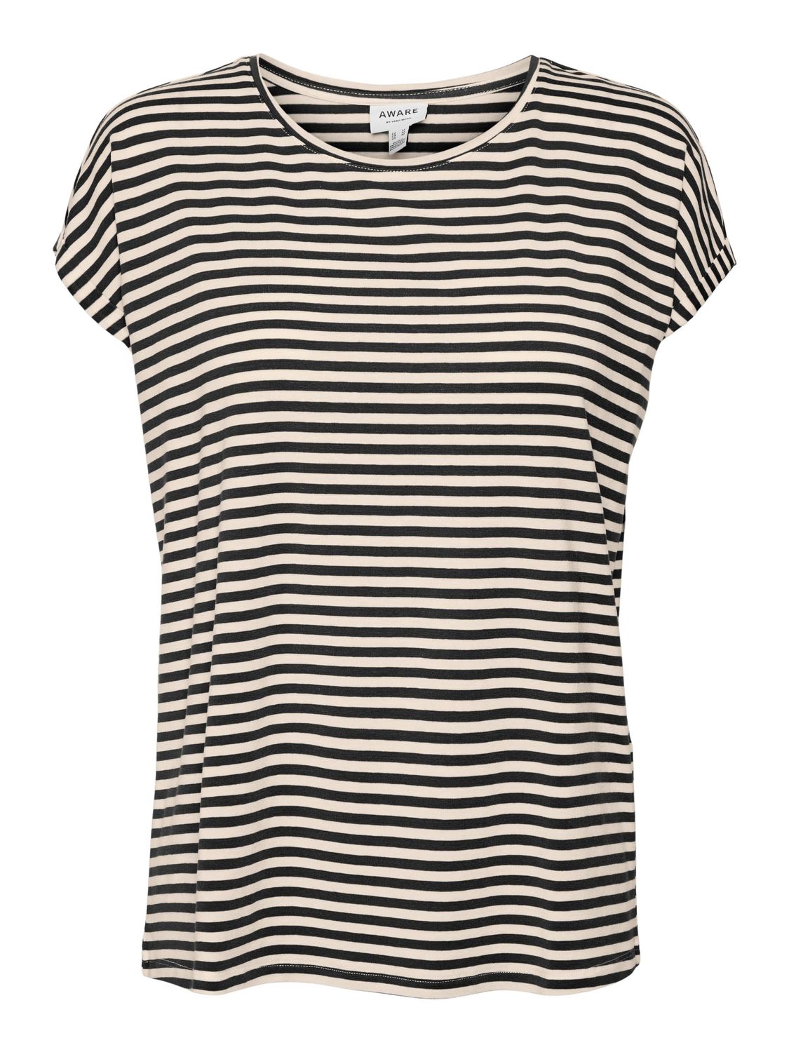 Bild von Vero Moda Damen T-Shirt VMAVA PLAIN STRIPE - Regular Fit