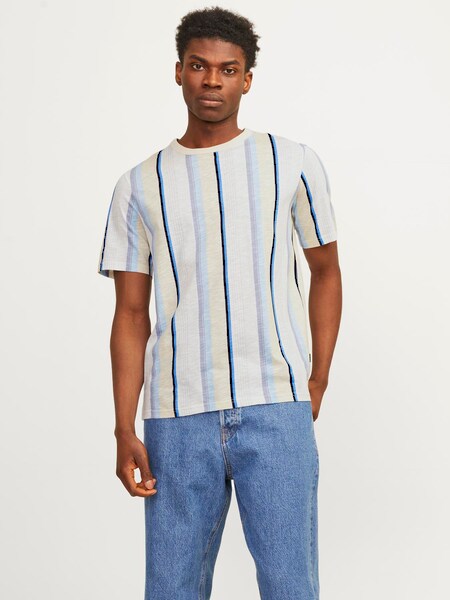 Bild von Jack & Jones T-Shirt »JPRBLAPALMA AOP SS TEE CREW NECK SN«