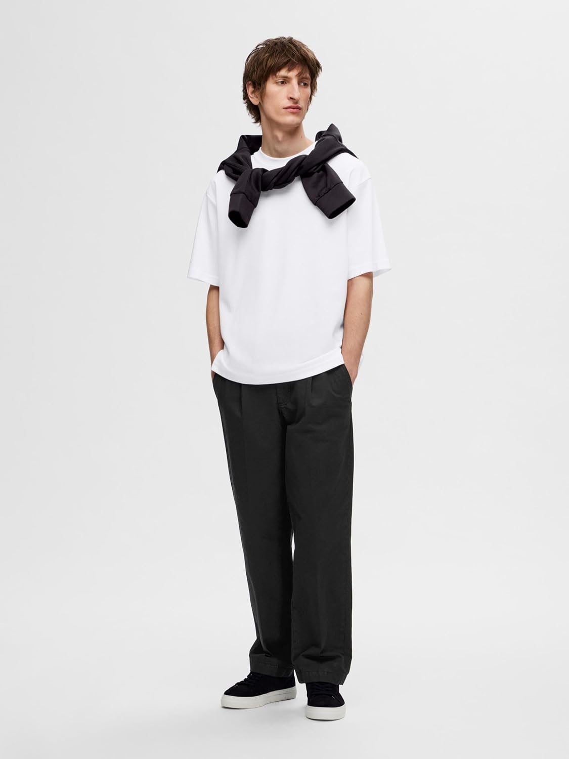Bild von Relaxed Fit T-Shirt mit Rundhalsausschnitt Modell 'OSCAR'