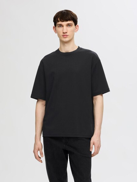 Bild von Relaxed Fit T-Shirt mit Rundhalsausschnitt Modell 'OSCAR'