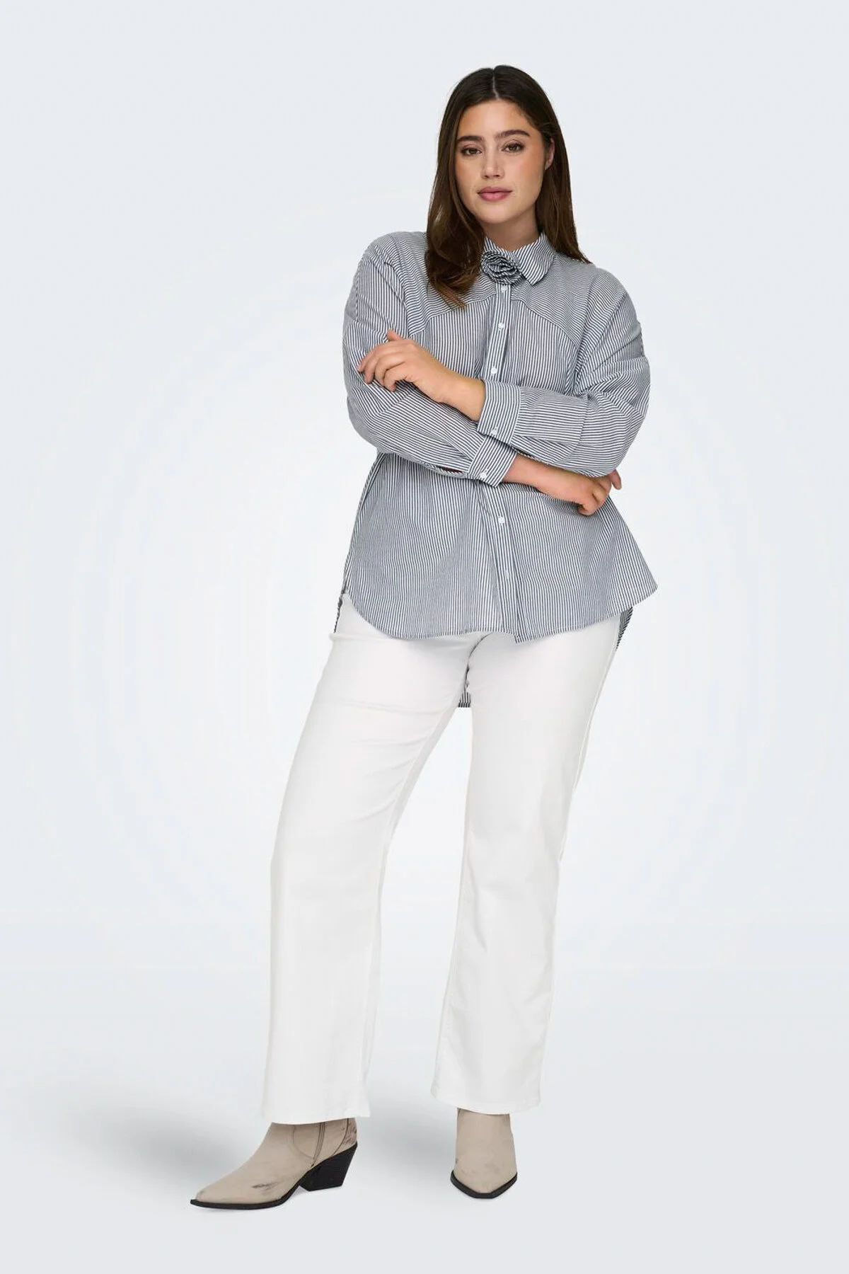 Bild von Only Carmakoma Carwilly Hw Wide Jeans Crobox für Damen - 42