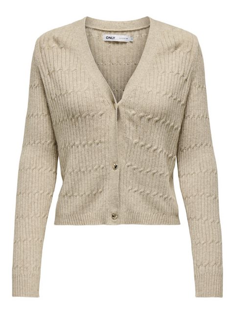 Bild von ONLY Strickjacke »ONLKATIA LS CABLE V-NECK CARDIGAN CC KNT«