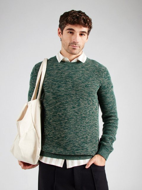 Bild von SELECTED HOMME Rundhalspullover »SLHVINCE LS KNIT BUBBLE CREW NECK NOOS«