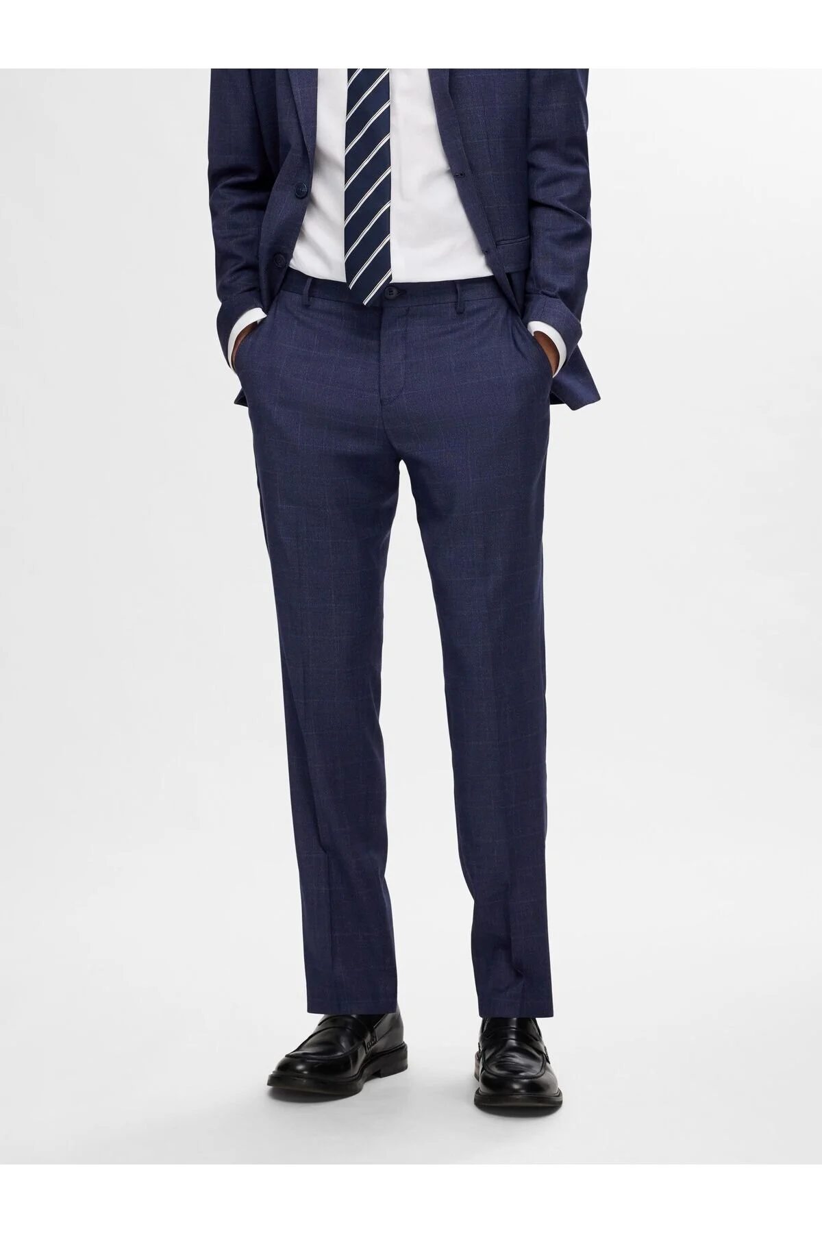 Bild von Selected Homme Anzughose Karierte Slim Fit für Herren - 50