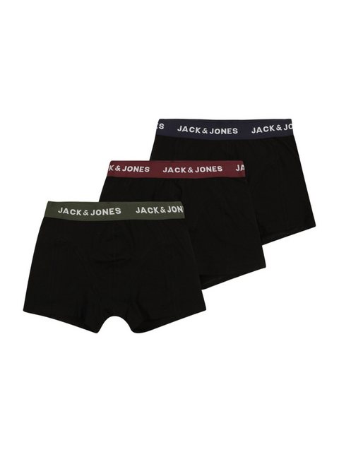 Bild von Jack & Jones Junior Boxershorts »JACARON SOLID TRUNKS 3 PACK JNR«, (Packung, 3 St.)