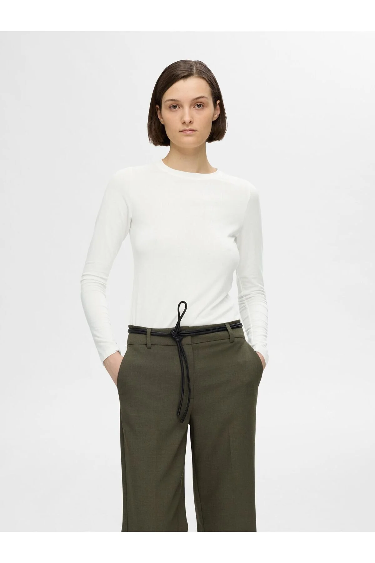 Bild von Selected Femme Longsleeve Basic für Damen - S