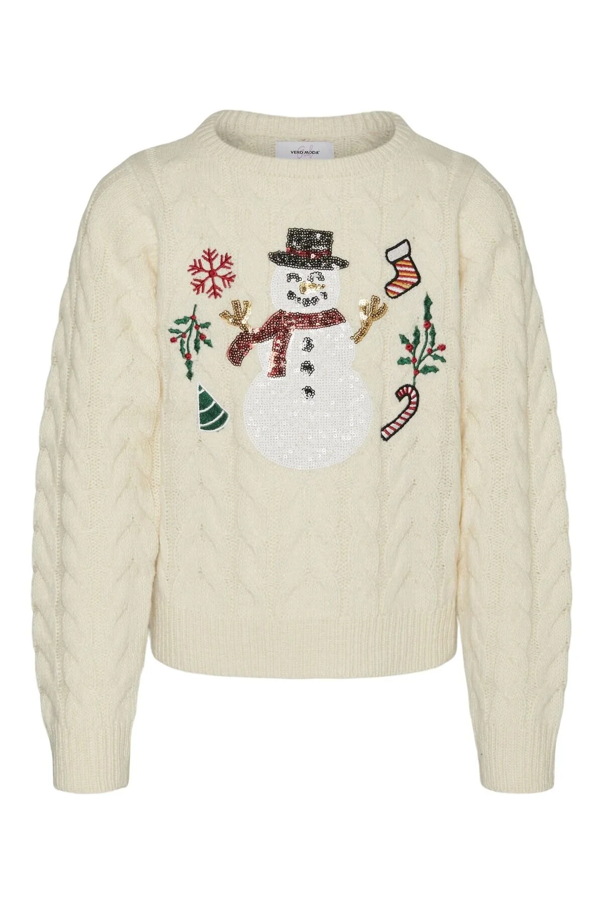 Bild von Vero Moda Girl Strickpullover Vmsnowman Pullover für Damen - 122/128