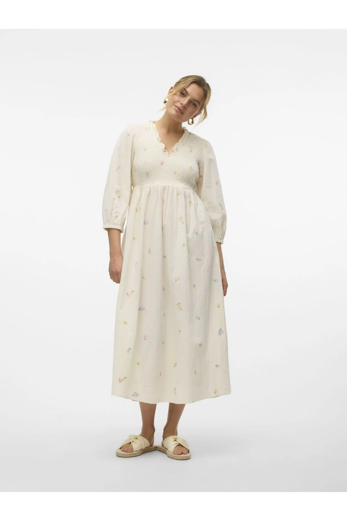 Bild von Vero Moda Kleid Vmrupa Langes Kleid für Damen - S