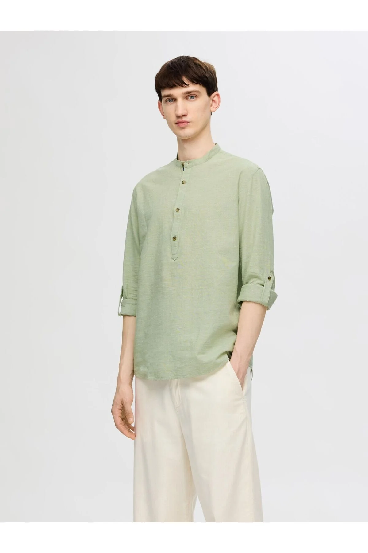 Bild von Selected Homme Langarmhemd Regular Fit für Herren - S