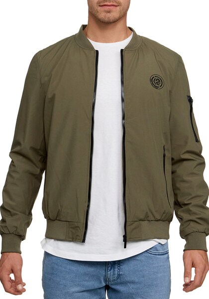 Bild von Indicode Herren Bomberjacke Inberto Regular Fit in Army grün (DE/NL/SE/PL, Alphanumerisch, L, Regular, Regular, Army 600)
