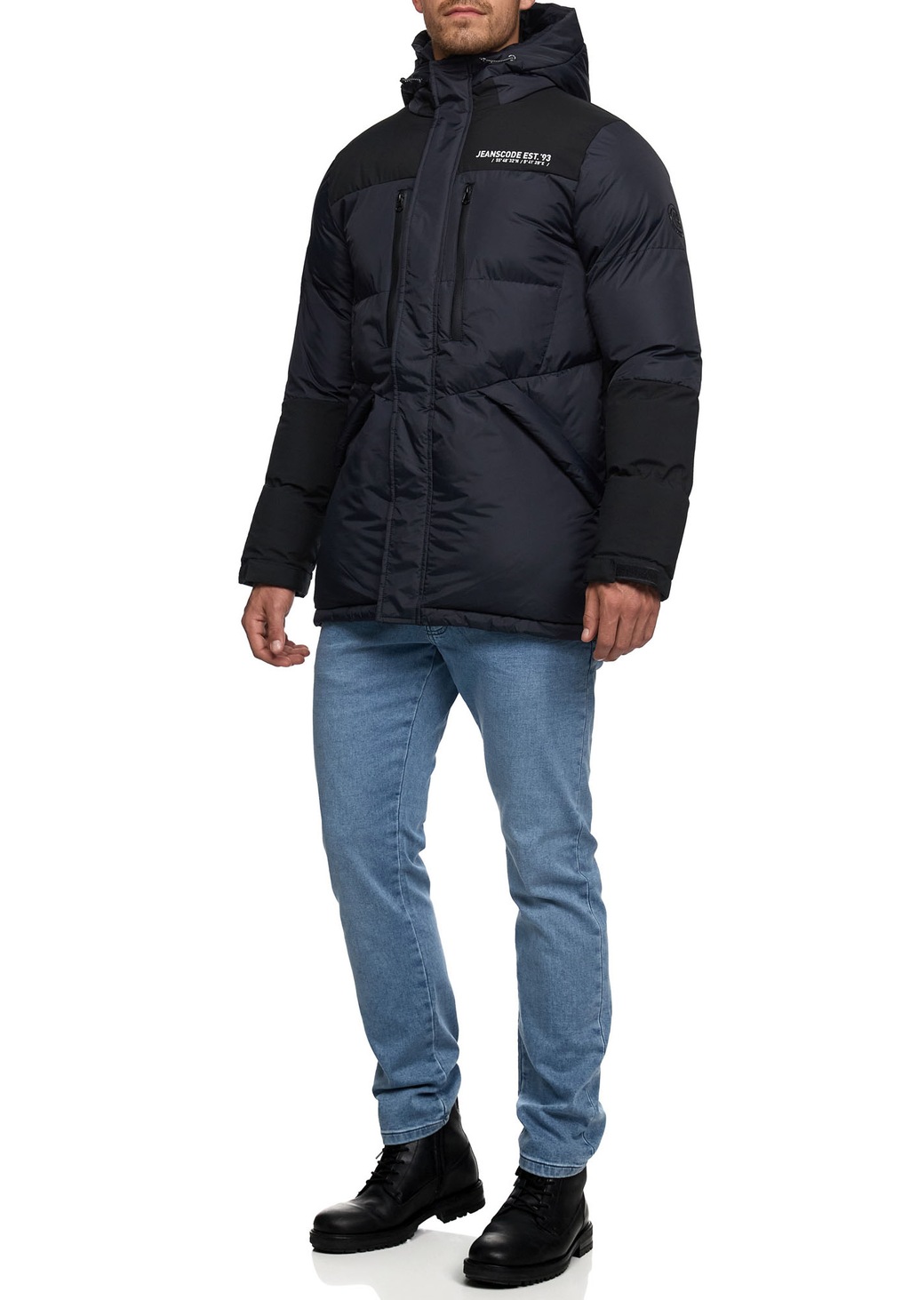 Bild von Indicode Steppjacke "INKayce", mit Kapuze