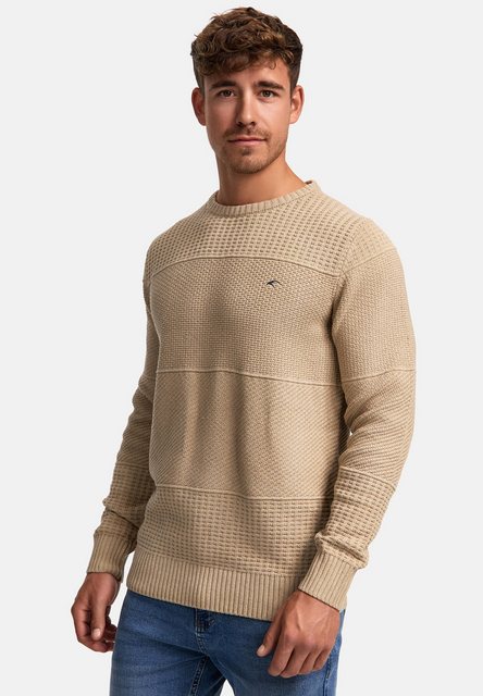 Bild von Indicode Herren Injustice Pullover mit Rundhals-Ausschnitt | Herrenpullover Pulli Strickpullover für Männer Cornstalk, XL