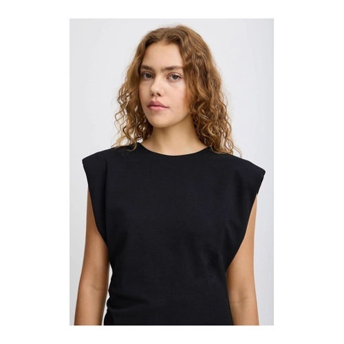 Bild von ICHI IHMitine Damen Kleid Midikleid ohne Ärmel mit Rückenausschnitt