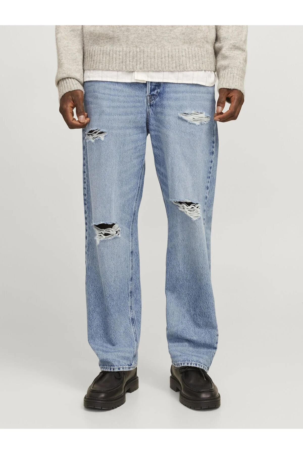 Bild von Jack & Jones Locker Geschnitten Jjieddie Jjoriginal Sq 540 Locker Geschnitten für Herren - 32/34