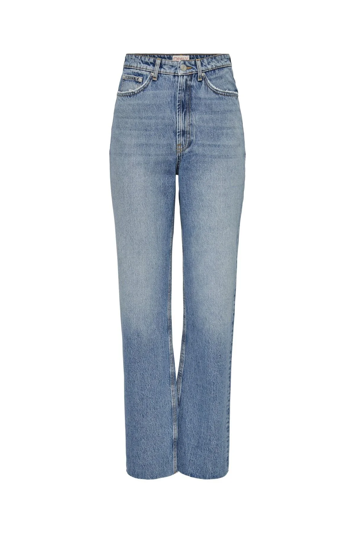 Bild von Only Straight-fit Jeans Onlriley Hohe Taille Gerade Geschnittene Jeans für Damen - 28/34