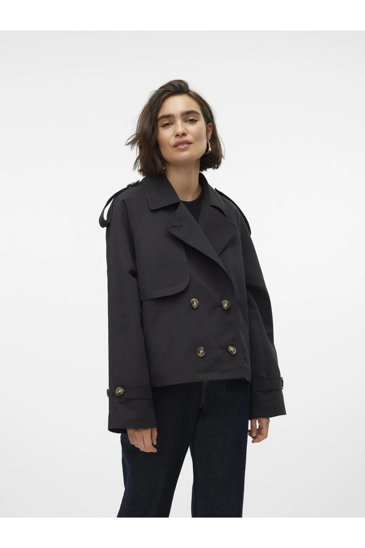 Bild von Vero Moda Kurzjacke »VMCHLOE SHORT TRENCHCOAT GA NOOS«, im Trenchcoat Style