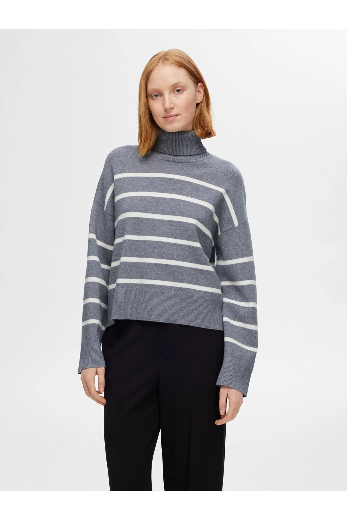 Bild von Selected Femme Rollkragenpullover Strick für Damen - L