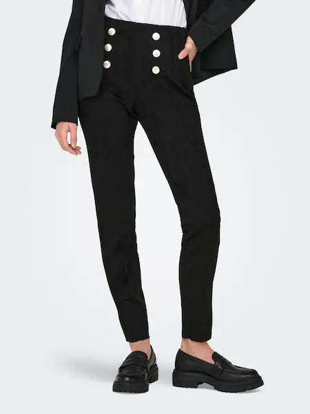 Bild von ONLY Leggings »ONLFAY LIFE FAUX SUEDE LEGGINGS CC OTW«, in Wildleder Optik