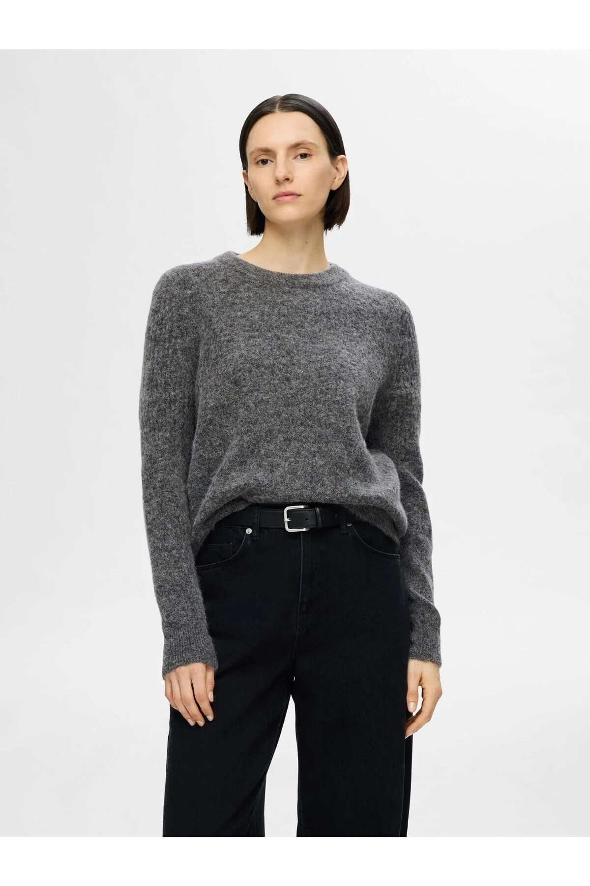 Bild von Selected Femme Pullover Mit Rundhalsausschnitt Strick für Damen - XL