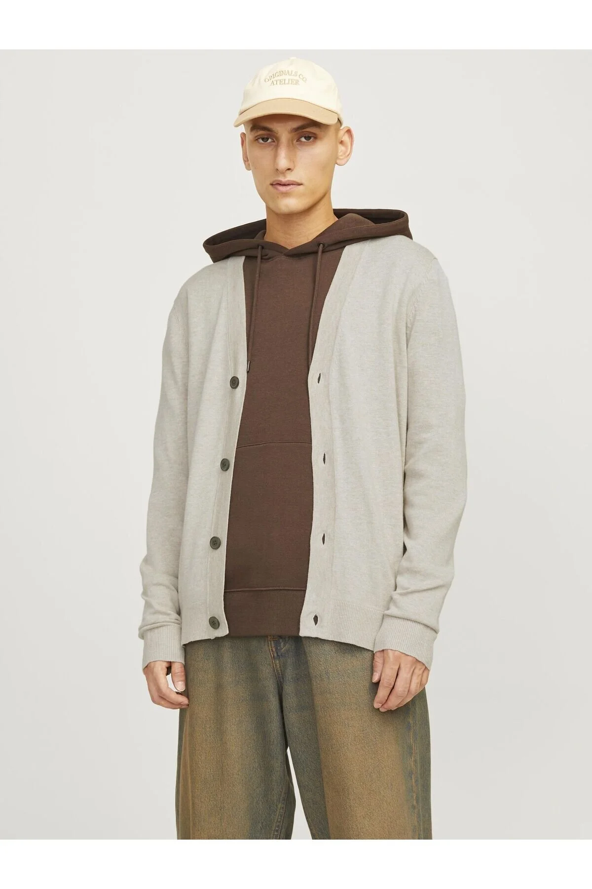 Bild von Jack & Jones Strickjacke »JJEEMIL KNIT BUTTON CARDIGAN NOOS«