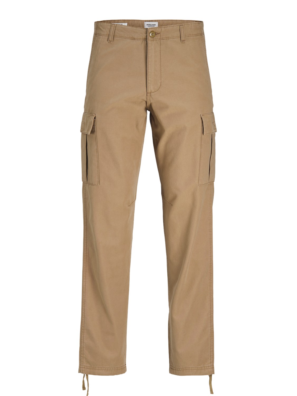 Bild von ORIGINALS by JACK & JONES Cargohose, Relaxed-Fit, Saum mit Kordelzug, für Herren, braun, 29/30